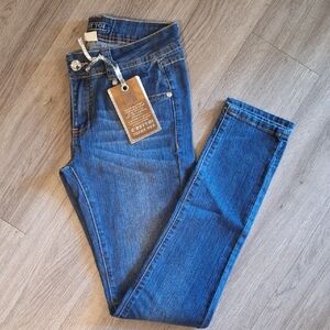 LOFT Women's Classic Blue Skinny Jeans